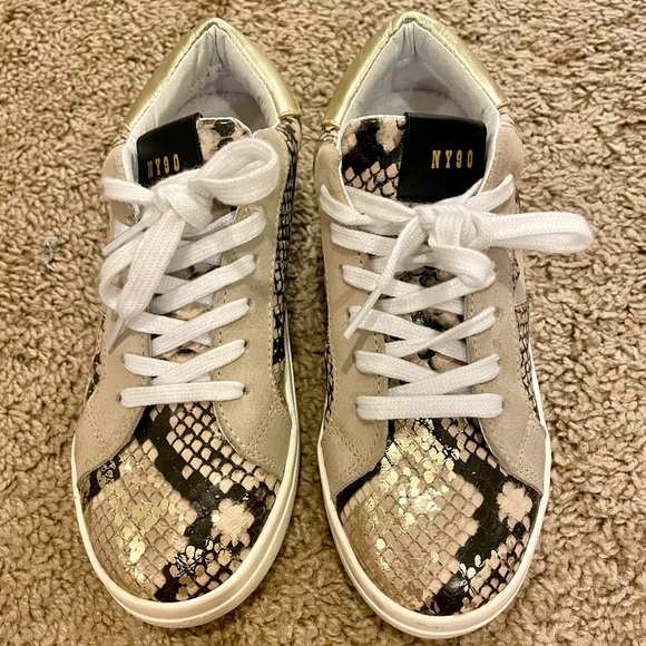 steve madden python sneakers